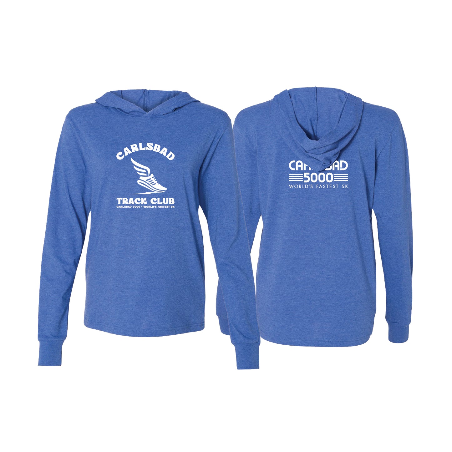 Lightweight Pullover Hoody - Royal Heather